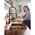 thumbnail image 7 of Moen Gs181020bux 1800 Series 32" Undermount Single Basin Stainless Steel Kitchen Sink -, 7 of 7