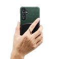 thumbnail image 6 of Allytechgroup Leather Case for Samsung Galaxy S24 Plus, Ring Holder Stand Cards Slots Back Cover Shockproof Anti-Scratch Luxury Phone Case for Samsung Galaxy S24 Plus, Green, 6 of 10