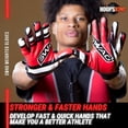 thumbnail image 3 of S.W.A.G. Adjustable Weighted Gloves |Finger Weights | For Men & Women | Heavy or Light | Use for , Shadow Boxing, Baseball, Softball, Football, Running, & More, 3 of 7