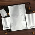 thumbnail image 5 of ACDANC 100pcs Silver Mylar Flat Bags Aluminum Foil Packaging Bag Bulk Food Storage Pouch 9x13, 5 of 7