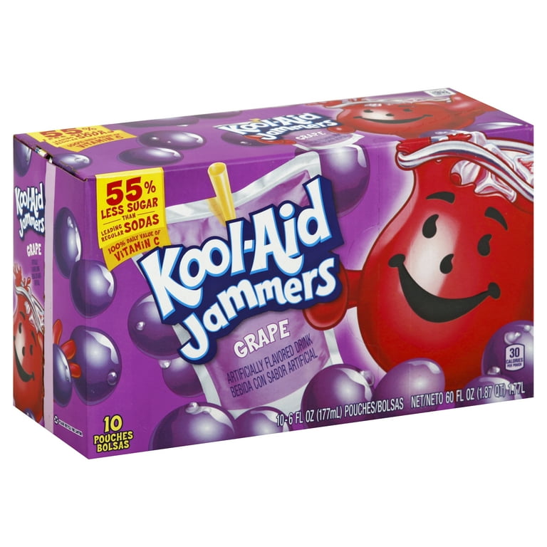 Kool-Aid Jammers 3種類×10個 30パウチバラエティパック Kool-Aid Artificially Flavored Juice Box Pouches with Fruit