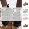 thumbnail image 3 of Women Snow Boots Round Toe Buckle Strap Thick Soled Fleece Lined Warm Boots Comfort Flock shoes for Fall Winter Casual Outdoor Daily Wear, 3 of 9