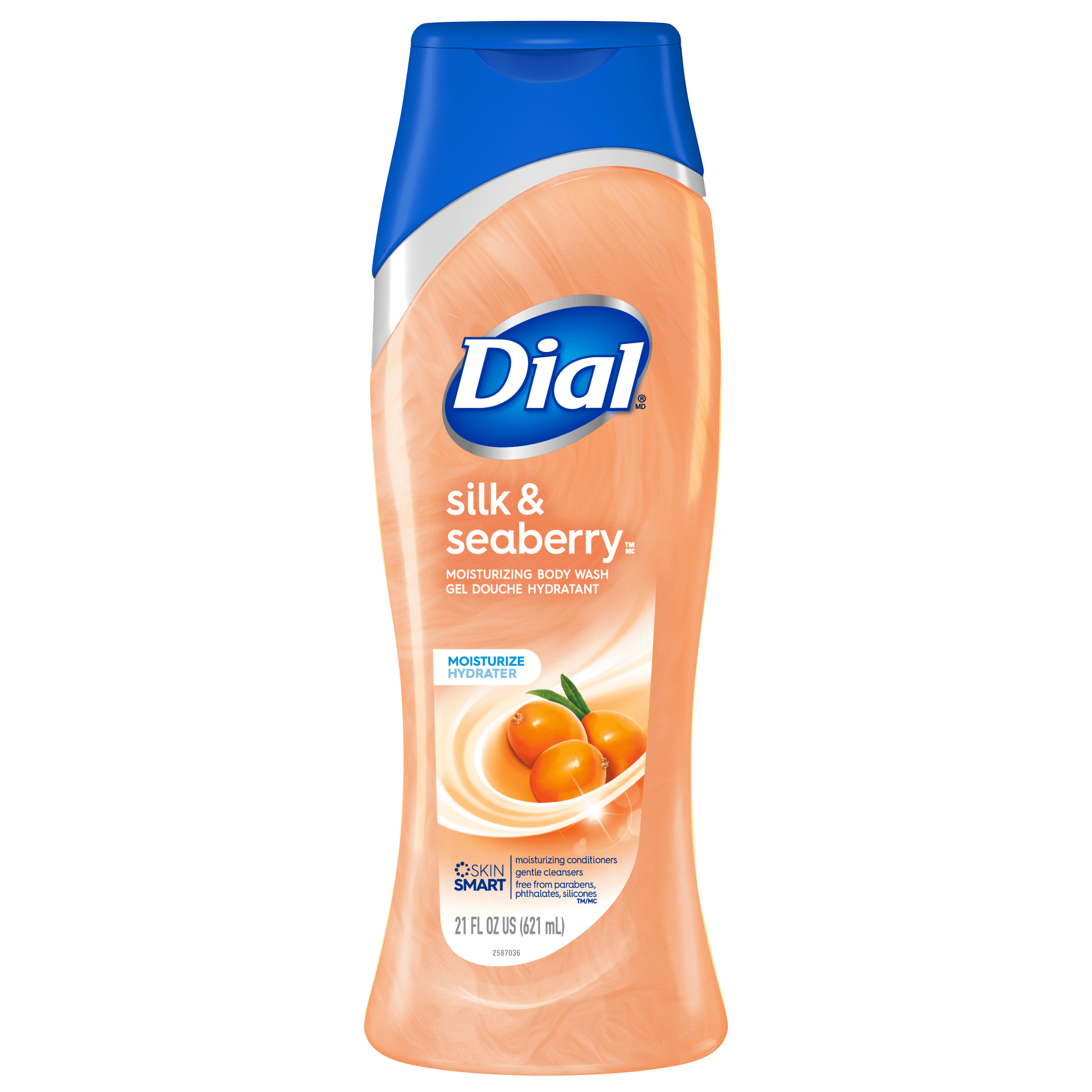 Dial Body Wash, Silk & Seaberry, 21 fl oz
