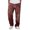 Deep Red, variant on Iaqnaocc Men Pants Tie Dye Lightweight Relaxed Fit Sweatpants Casual Work Outdoor Trousers Straight Leg with Elastic Waist Drawstring Black L