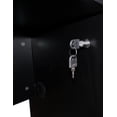 thumbnail image 2 of Escritorio con Cajón DECOMOBIL Modelo Ejecutivo con Llave Negro Mate, 2 of 5