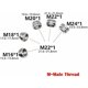 thumbnail image 3 of Adaptador de grifo de metal macizo para grifo de cocina (M24 a M22), 3 of 4