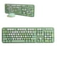 thumbnail image 4 of Teclado Inalámbrico Y Juego De Mouse, 2.4GHz 104 Combos De Mouse De Teclado De Computadora De Escritorio Lindo, 4 of 7