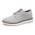 thumbnail image 1 of Zapatillas Bruno Marc para Hombre KnitFlex Breeze de Malla con Cordones Gris, 1 of 9