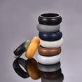 thumbnail image 3 of 8 Pack 8mm Silicone Rings for Men Durable and Comfortable Step Edges Wedding Band Size 7-14, 3 of 4