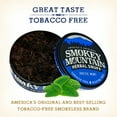 thumbnail image 7 of Smokey Mountain Herbal Long Cut – Artic Mint – 10 Can Box - Tobacco Free and Nicotine Free Snuff, 7 of 7