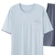 thumbnail image 5 of Ceisia Men's Plus Size Loose Fit Modal Cotton Crew Neck T-Shirt & Shorts Set - Breathable Soft Casual Two-Piece Loungewear Gifts, 5 of 5
