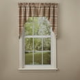 thumbnail image 2 of Park Designs Tan Thyme Window Swag, 2 of 6