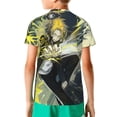 thumbnail image 2 of My Hero Academia Denki Kaminari Kids T-Shirt 3d Printed Graphic T-Shirts Boys And Girls Short Sleeve Shirts For Youth Kids Small, 2 of 7