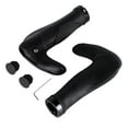 thumbnail image 2 of 2 uds empuñaduras de manillar de bicicleta de repuesto cómodas empuñaduras de goma para bicicleta diámetro 22mm empuñaduras de bicicleta para Negro, 2 of 9