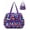 Purple, variant on Bingo Bag with Pockets for Daubers Dabbers Dobbers Dotters - Casino Bingo Game Accessories for Adults & Seniors - Compact, Portable & Stylish Purple
