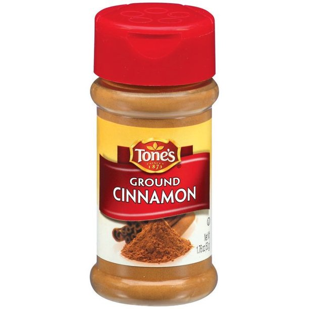Tone's Ground Cinnamon .7 Oz Shaker (Pack of 6)