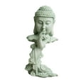 thumbnail image 2 of Estatua de Sakyamuni Buda Colección de meditación de esculturas Religiosas Decoración de adornos para el pasillo Jardín de hotel de patio de Navidad 98cmx78cmx198cm, 2 of 8