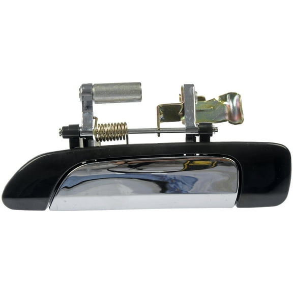 Dorman 80297 Rear Driver Side Exterior Door Handle for Specific Honda Models, Black and Chrome