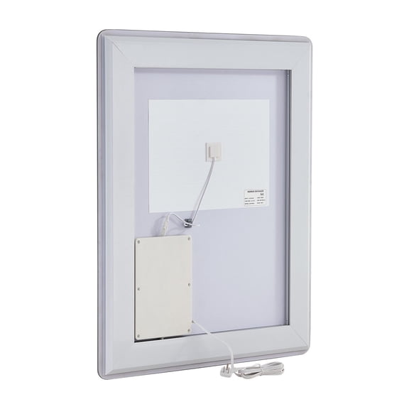 28x36 Inch LED Bathroom Mirror Anti-Fog Vanity Mirror with 3 Color Lights, Wall Mounted, Dimmable, Modern Makeup Mirror for Bathroom & Vanity