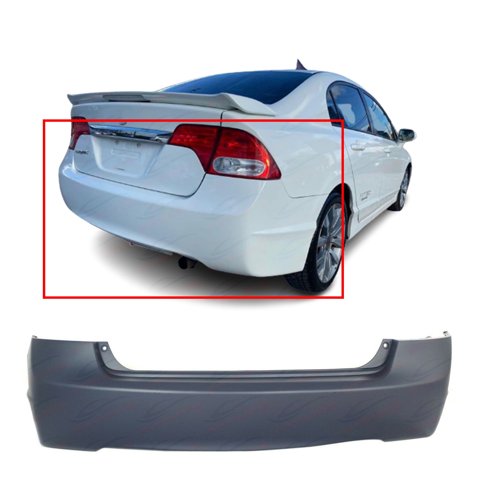 FitParts Primed Front Bumper Cover For 2013-2014 Ford Mustang – Direct Replacement