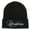 Black, variant on A Blessed Christmas Embroidered Long Beanie - White OSFM