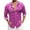 Pink, variant on Hpapadks Shirts for Men Long Sleeve Carnival Sequin Digital 3D Print Lapel Button Down Top Loose Dress Shirts for Men Blue L
