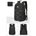 thumbnail image 2 of Bolsa de pesca impermeable Mochila escolar plegable para viajes de oficina (negro) Ehuebsd Para Estrenar, 2 of 9