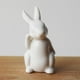 thumbnail image 4 of Figura de conejo de cerámica en miniatura para Pascua, decoración del hogar, adornos de conejos. 49x95 cm, 4 of 9
