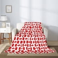 thumbnail image 2 of Disketp Canada Cozy Flannel Fleece Throw Blanket: Has a velvety texture for All Seasons - Perfect for Women, Men, & Kids"50"x40", 2 of 6