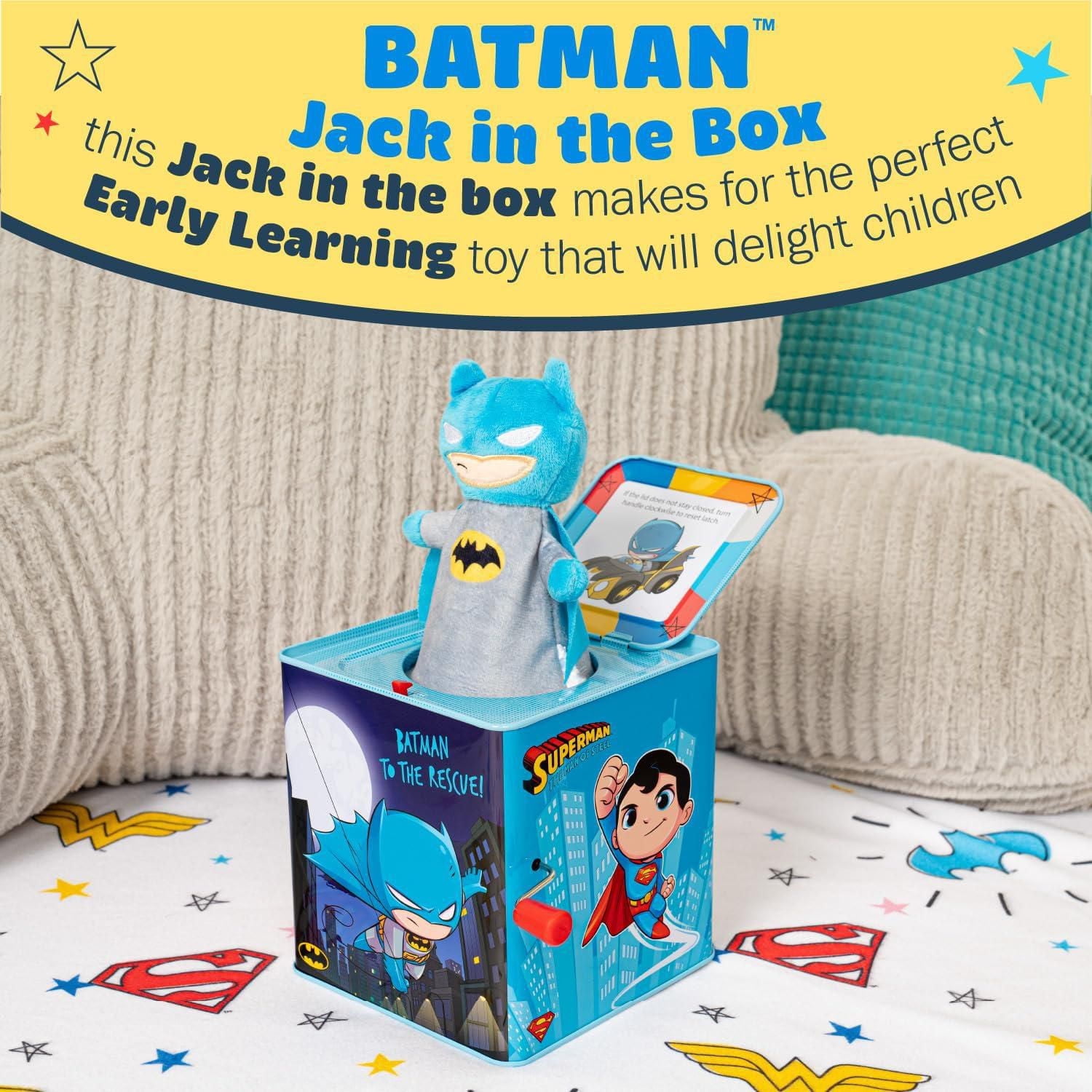Jack in the Box de Batman de Kids Preferred DC Comics