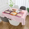 thumbnail image 2 of Yayeee Tablecloths 60" x 90" Rectangle Wrinkle Resistant Party Table Cover, Watercolor Jam, 2 of 8