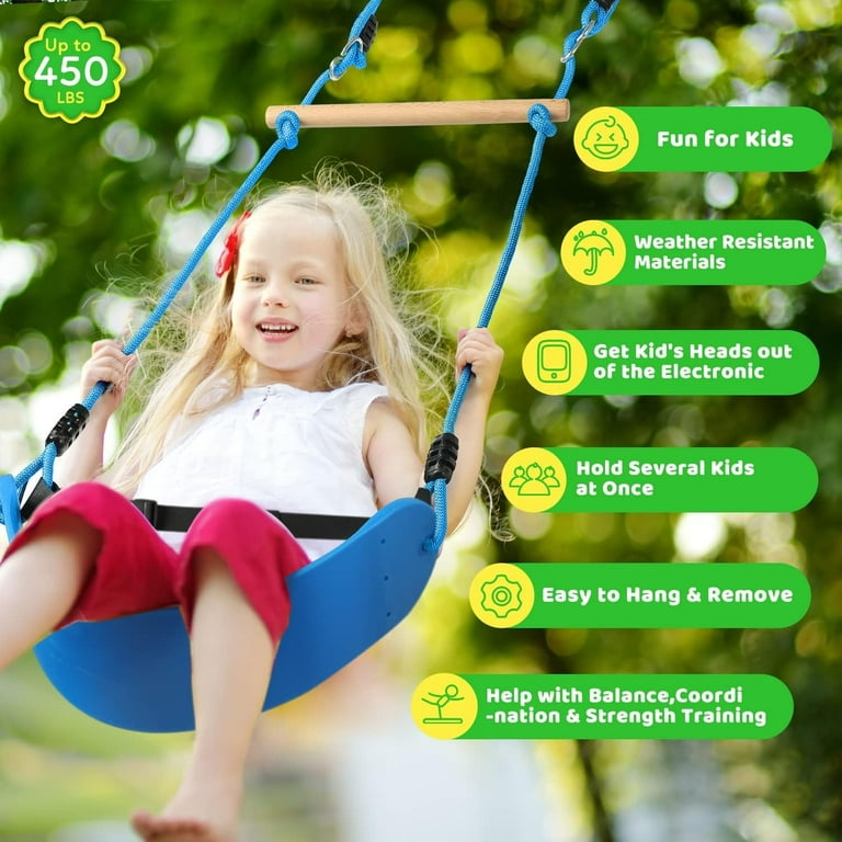 Dripex 60FT Ninja Warrior Obstacle Course for Kids - Double Ninja Slacklines with 11 Accessories, Climbing Rope Swing, Trapeze Swing, Ninja Wheel, Webbing Ladder - Walmart.com Dripex 60FT Ninja Warrior Obstacle Course for Kids - Double Ninja Slacklines with 11 Accessories, Climbing Rope Swing, Trapeze Swing, Ninja Wheel, Webbing Ladder - Walmart.com