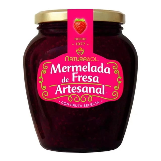Mermelada de Fresa artesanal Natura Sol 870g Original
