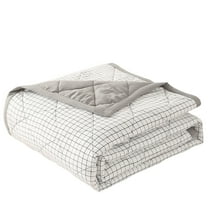 Twin Size Quilt Blanket For Year-Round Comfort, Skin Friendly Washed Cotton With Porous Seams For Enhanced Breathability, 78.74X59.05In Bed Blankets For Hot Sleepers And Night