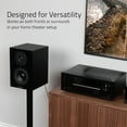 thumbnail image 2 of Fluance Elite High Definition 2-Way Bookshelf Surround Sound Speakers for 2-Channel Stereo Listening or Home Theater System - Black Ash/Pair (SX6-BK), 2 of 8