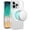 Clear, variant on For iPhone 16 Pro Max 6.9 inch PURE Transparent [Magnetic Circle] High Quality Ultra Thick Hybrid - Black