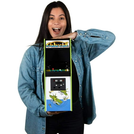 Official Galaxian ¼ Scale Replica Arcade Cabinet (17 inches tall)