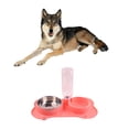 thumbnail image 2 of Alimentador de Mascotas Accesorios Recipiente para Comederos 2 en un Cumple Rosado, 2 of 4
