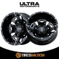 thumbnail image 2 of 17" Black With Natural Accents Hunter Dually 003 Wheel by Ultra Wheel 003-7692FBM, 2 of 5