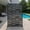 black-002, variant on Outdoor Freestanding Screen Panels, Balcony Privacy Screen – Freestanding Galvanized Steel, Rustproof Divider for Patio, Apartment, Deck, Garden, Backyard