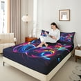 thumbnail image 4 of Castle Fairy Gamepads Headphones Queen Sheet Sets for Kids Teens,Video Game Bed Set, 4 of 7