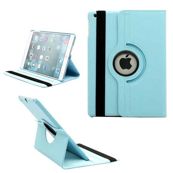 [PST] iPad Air 1 / Air 2 / iPad 5th 6th Gen. 9.7" Rotation Case, 360 Degree Rotating PU Leather Stand Smart Case Cover