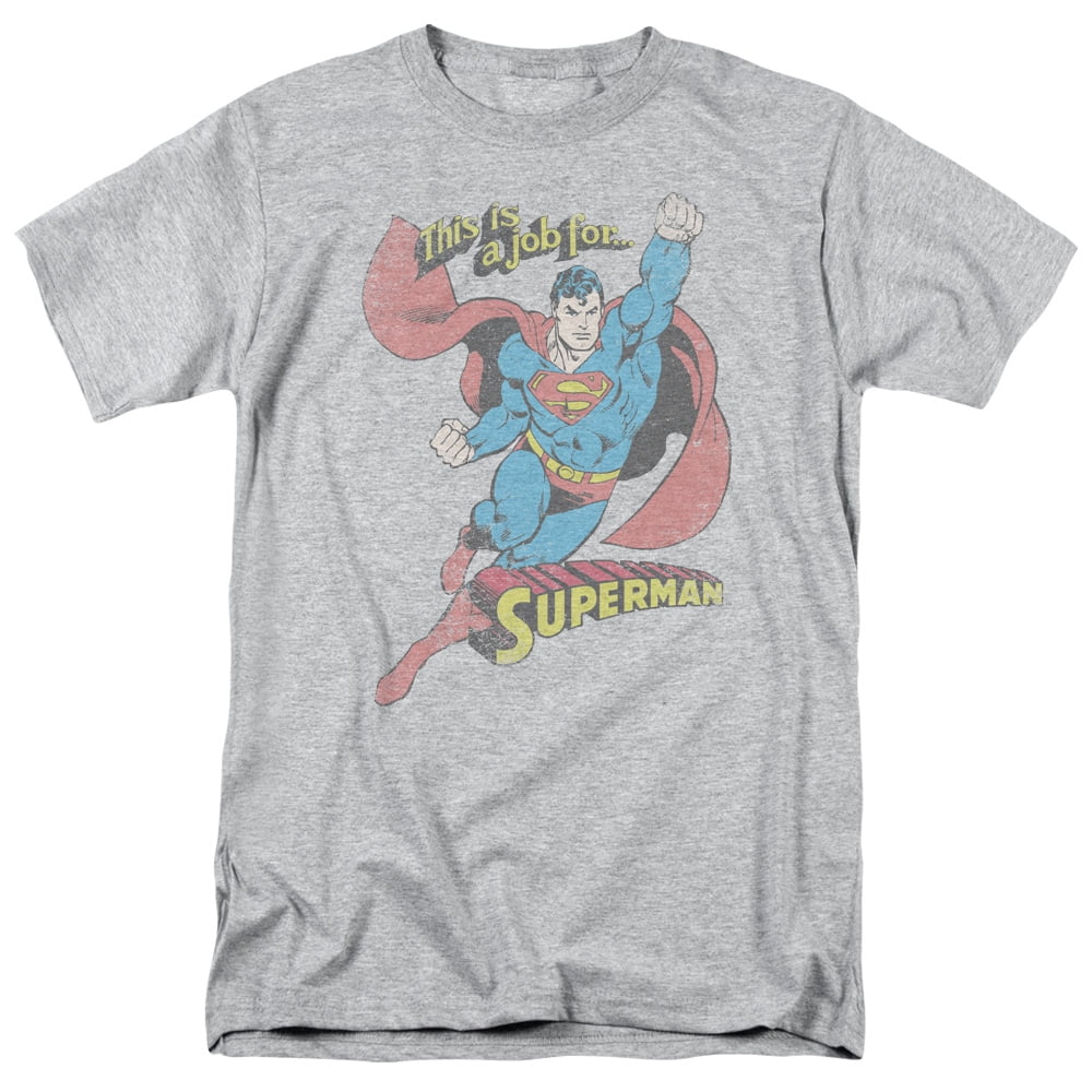 Trevco Dc-On The Job - Short Sleeve Adult 18-1 Tee - Athletic Heather & 5X