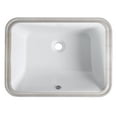 thumbnail image 1 of Yiwa Modern White Ceramic Vessel Sink, Above Counter Bathroom Basin with Universal Faucet Compatibility, 1 of 7