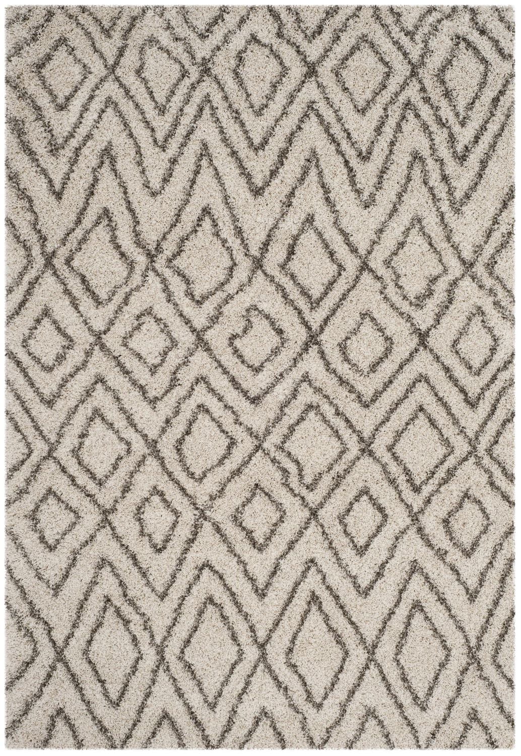 SAFAVIEH Hudson Augustine Geometric Shag Area Rug