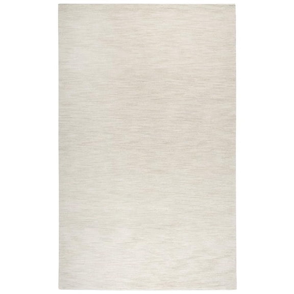 Alora Decor Emerson 10' x 13' Solid Beige/Gray/Rust/Blue Hand-Tufted Area Rug