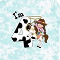 thumbnail image 4 of Inktastic I'm Four-cowgirl Riding Horse Birthday Girls Toddler T-Shirt, 4 of 5