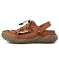 thumbnail image 3 of Sandalias de malla duraderas para hombres al aire libre: colores surtidos, suela de goma cómoda para la playa, zapatos antideslizantes para primavera y verano, 3 of 3