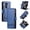 Blue, variant on For Samsung Galaxy Z Fold 7 Case, Premium Magnetic PU Leather Wallet Case Flip Cover with [RFID Blocking][Card Holder][Stand Function] Shockproof Full body for Samsung Galaxy Z Fold 7,Blue