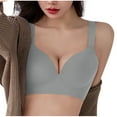 thumbnail image 4 of Push Up Bra for Women Deep V Seamless Wireless Bralette Back Support Padded Lift Comfort Fit Bra, 4 of 4